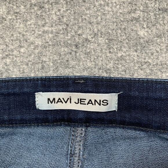 Mavi Jeans Mens 38 Marcus Slim Straight Leg High Rise Denim Stretch Cotton - Picture 4 of 16